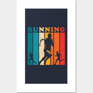 Running Is In My DNA Vintage Cross Country Running Posters and Art